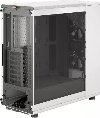 Kasë Fractal Design North Chalk White, Midi Tower, xham i kalitur