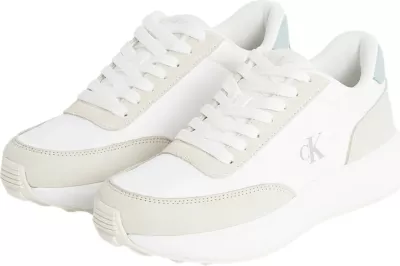 Atlete për femra Calvin Klein Jeans ATHLEISURE RUNNER YW0YW01774, krem [Madhësia: 36]