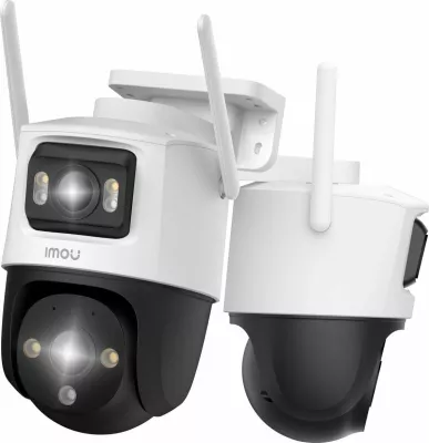 Kamerë IP IMOU Cruiser Dual 10MP (5MP+5MP), Wi‑Fi, IP66, MicroSD, e bardhë