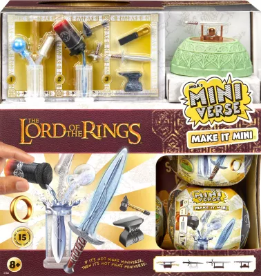 Set miniaturash kreative DIY MGA Miniverse Mini Lord of the Rings, surprizë ball