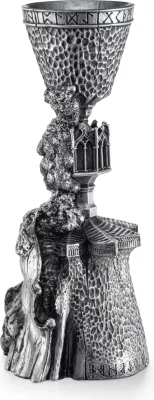 Replikë Goblet of Fire NOBLE COLLECTION Harry Potter 19 cm, argjendtë