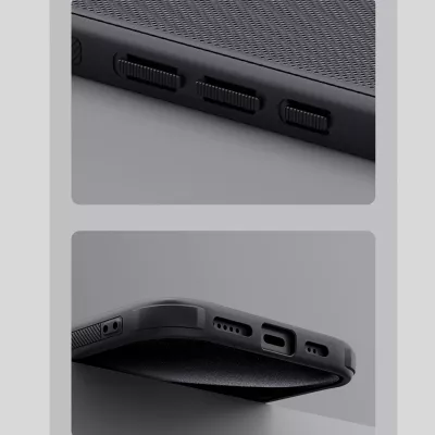 Mbështjellës Nillkin Super Frosted Shield Pro Magnetic Case për iPhone 16 Pro Max, i zi
