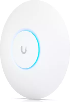 Access point WiFi Ubiquiti U6+ WiFi 6 dual-band PoE, i bardhë
