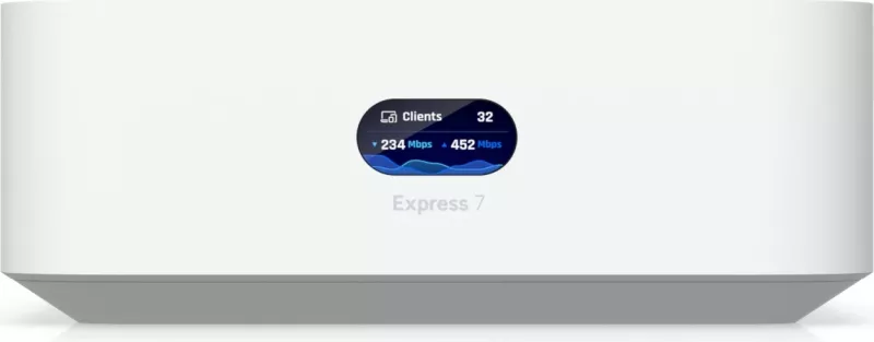 Gateway Ubiquiti UniFi Express 7, 3000 MB, WiFi 7, Bardhë