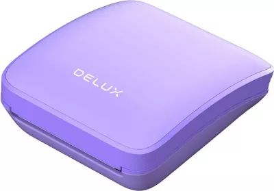 Set tastierë wireless e palosshme Delux KF10 dhe maus MF10PRO, vjollcë