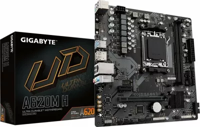 Pllakë amë Gigabyte A620M H Micro ATX DDR5