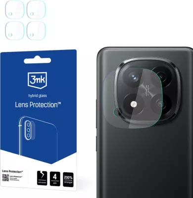 Xham hibrid për kamera 3mk Protection për Xiaomi Redmi Note 14 Pro+