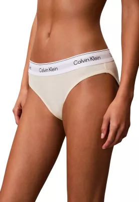 Të brendshme bikini për femra Calvin Klein Underwear LV00QF8520, krem [Madhësia: M]