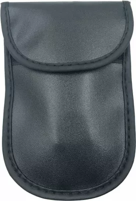 Mbështjellës kundër vjedhjes për çelësa makine Hurtel, Faraday Box, 14x10cm, i zi