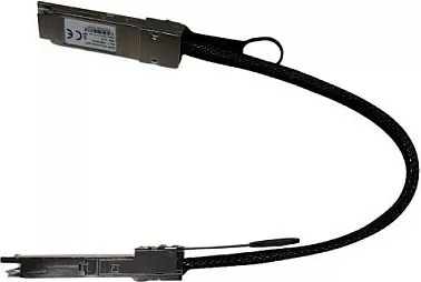 Kabllo Direct Attach NVIDIA QSFP në QSFP, 40 cm, e zezë