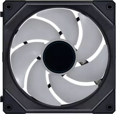Ventilator PC Lian Li UNI FAN SL-INF 140 (UF-SLIN140-1B), 140mm ARGB PWM, 1 copë, zi/gri