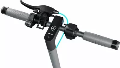 Skuter elektrik Yakimasport, gri dhe turkeze