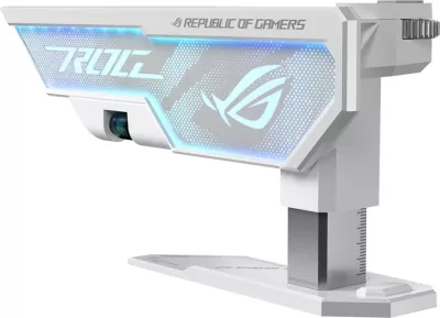 Mbajtëse për kartelë grafike ASUS ROG Herculx XH01, 72-128 mm, ARGB Aura Sync, e bardhë