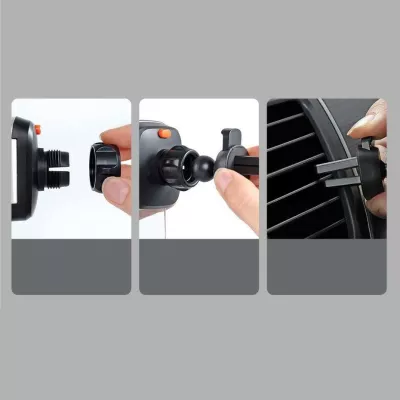 Mbajtës telefoni për makinë Baseus Easy Control Clamp SUYK000-001, i zi