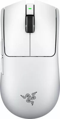 Maus Razer Viper V4 Pro RZ01-05630200-R3G1, 50K DPI, 8000 Hz, wireless + wired, 49 g, i bardhë