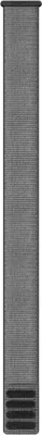 Rrip për smartwatch Garmin UltraFit Nylon Strap, 26 mm, Grey