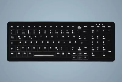 Tastierë Cherry Active Key AK-C7000, Wired, USB, QWERTZ, Ngjyrë e zezë