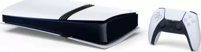 Konsolë lojërash Sony PlayStation 5 Pro Digital 2TB SSD, e bardhë, set me 1 kontrollor