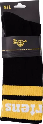 Çorape të gjata për meshkuj Dr. Martens Athletic Logo Socklow, të zeza [Madhësia: 42 - 48]