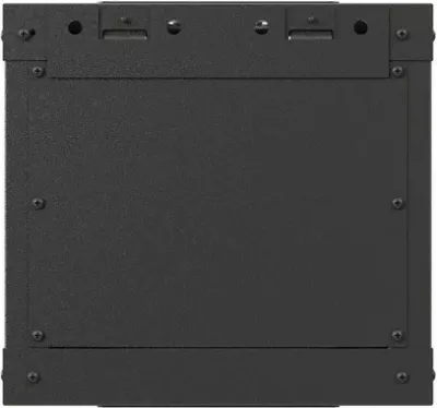 Kasë RACK LANBERG 10" 4U, e zezë, dyer xhami