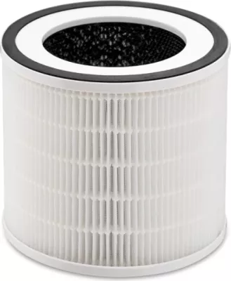 Filter HEPA zëvendësues, UFESA PF5500 Fresh Air, MPN 86205093, bardhë/zezë