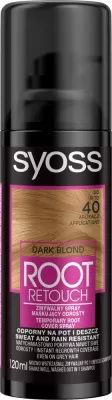 Sprej për rrënjë Syoss Root Retouch për femra Ciemny Blond 120ml