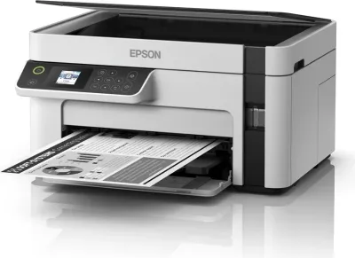 Printer Epson EcoTank M2120, Inkjet, Wi-Fi, Bardhë