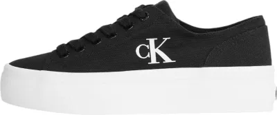 Atlete për femra Calvin Klein Jeans VULC FLATFORM LOW YW0YW01763, të zeza/bardha [Madhësia: 40]