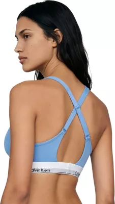 Sutjenë bralette për femra Calvin Klein Underwear LV00QF8500, e kaltër [Madhësia: L]