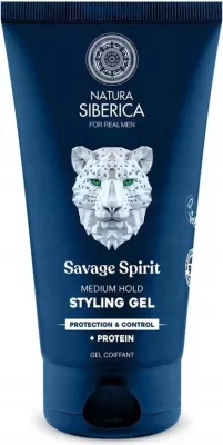 Xhel për stilim flokësh për meshkuj Natura Siberica For Real Men, 150ml