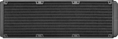 Kasë ftohëse me ujë Thermaltake Toughliquid Ultra 420 RGB, 3 ventilatorë, ekran LCD, e zezë
