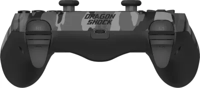 Kontroller wireless DragonShock MIZAR+ për PS4/PC/Mobile, Hall-Effect, gri camo