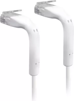 Kabllo rrjeti Ubiquiti U-Cable-Patch-1M-RJ45 Cat6, 1m, e bardhë