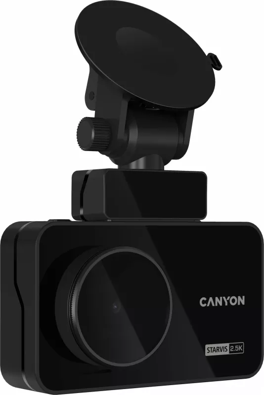 Kamerë aksioni Canyon DVR25GPS, ekran 3.0'' IPS, WQHD 2.5K, Wi-Fi, GPS, e zezë