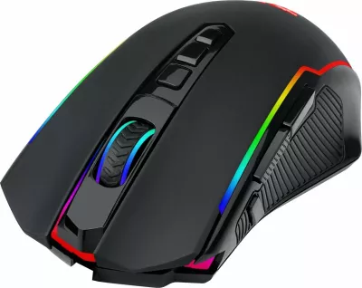 Maus gaming Redragon M914-RGB NIX 5000 DPI, RGB, wireless/USB/Bluetooth, i zi