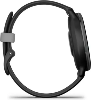 Smartwatch Garmin vivoactive 5, ekran AMOLED, rrip silikoni, i zi
