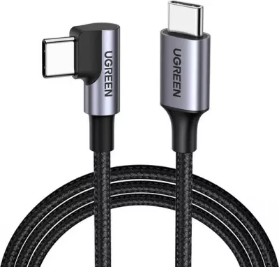 Kabllo USB-C UGREEN 50122B, 0.5m, 60W, Gri