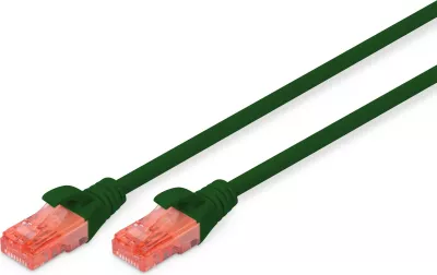 Kabëll rrjeti Cat6 Digitus 0.5m, UTP, LSZH, RJ-45, gjelbër