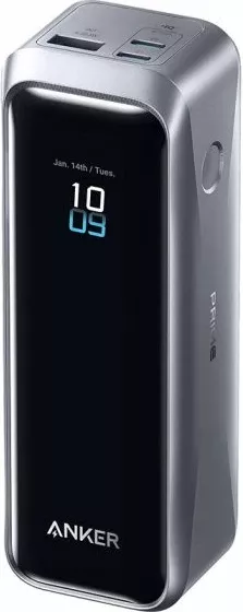 Powerbank Anker Prime A110BH11 20,100mAh 220W, 2x USB-C + USB-A, gri