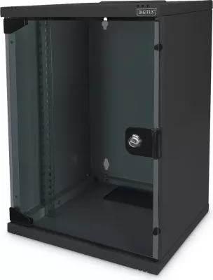 Kasë rrjeti Digitus DN-10-09U-B, 9U, 312x300mm, e zezë
