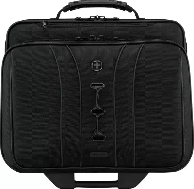 Çantë laptopi Wenger Legacy Black Series 15.6 inç me rrota, e zezë