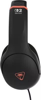 Kufje Turtle Beach Airlite Fit Wired, 3.5mm, over-ear, me mikrofon flip-up mute, për Nintendo Switch, Charcoal-Black