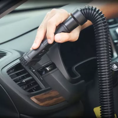 Kompresor/Inflator 3-n-1 Stanley SXVI02001-A, 12V/18V, 1-10 bar, bateri Li-ion 2Ah + karikues, e verdhë/zezë