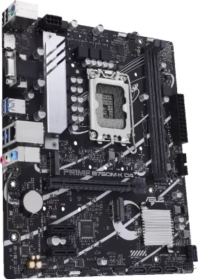 Pllakë amë ASUS PRIME B760M-K D4, mATX, LGA1700, DDR4, e zezë
