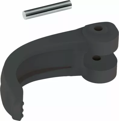 Leve kyçëse rezervë Leki Speed Lock 1+ Lever 20/18 mm, e zezë