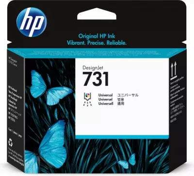 Kokë printimi HP 731 P2V27A, për DesignJet, Cyan