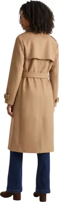 Pallto trench për femra Guess EVE MELTON TRENCH W6BL51 W4138, taupe [Madhësia: L]