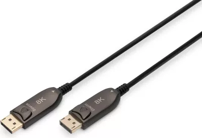 Kabel DisplayPort Digitus AOC Hybrid Fiber Optic 10m, 8K, i zi