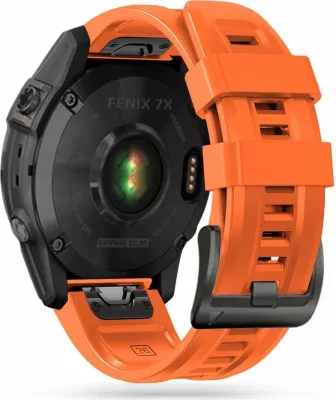 Rrip sportiv Tech-Protect IconBand për Garmin Fenix 3/5X/3HR/5X Plus/6X/6X Pro/7X, Portokalli