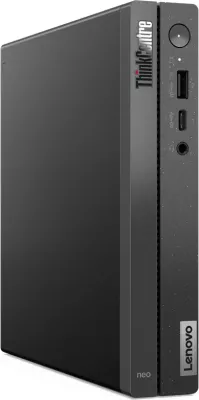 Kasë Lenovo ThinkCentre Neo 50q, Intel Celeron, 8GB RAM, 1x8GB DDR4, NVMe, mini PC, e zezë